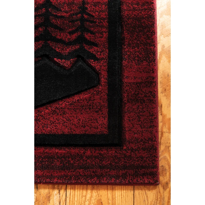 United Weavers Cottage Burgundy 2055-41234 1 ft. 10 in. X 2 ft. 8 in. Rectangle Rug