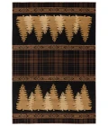 United Weavers Cottage Brown 2055-41350 7 ft. 10 in. X 10 ft. 6 in. Rectangle Rug