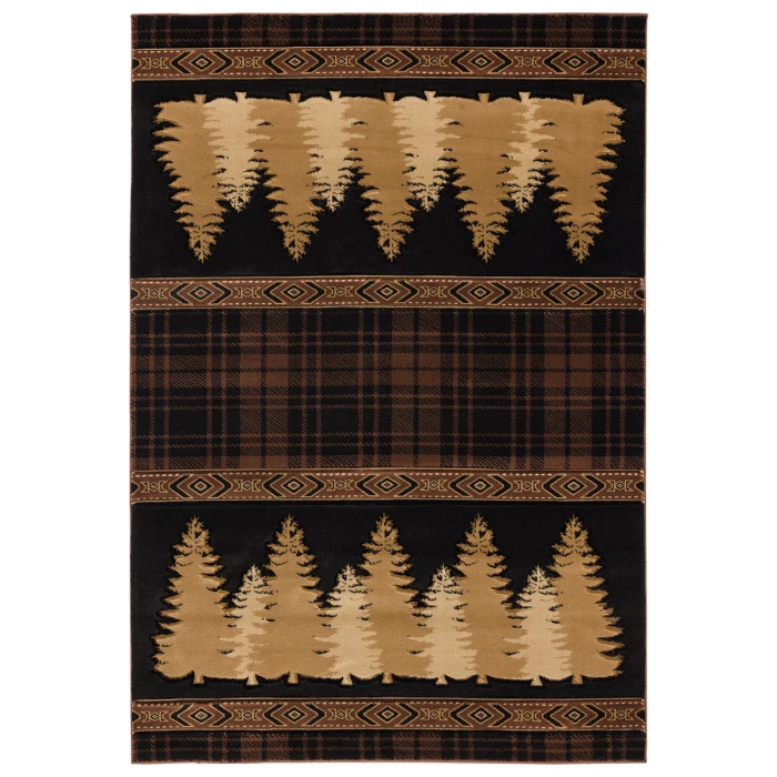 United Weavers Cottage Brown 2055-41350 7 ft. 10 in. X 10 ft. 6 in. Rectangle Rug