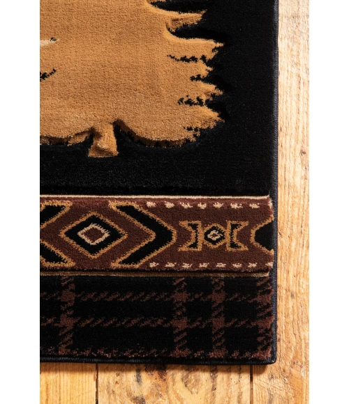 United Weavers Cottage Brown 2055-41350 2 ft. 7 in. X 7 ft. 4 in. Rectangle Rug