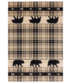 United Weavers Cottage Beige 2055-41426 1 ft. 10 in. X 2 ft. 8 in. Rectangle Rug