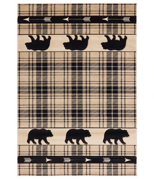 United Weavers Cottage Beige 2055-41426 7 ft. 10 in. X 10 ft. 6 in. Rectangle Rug