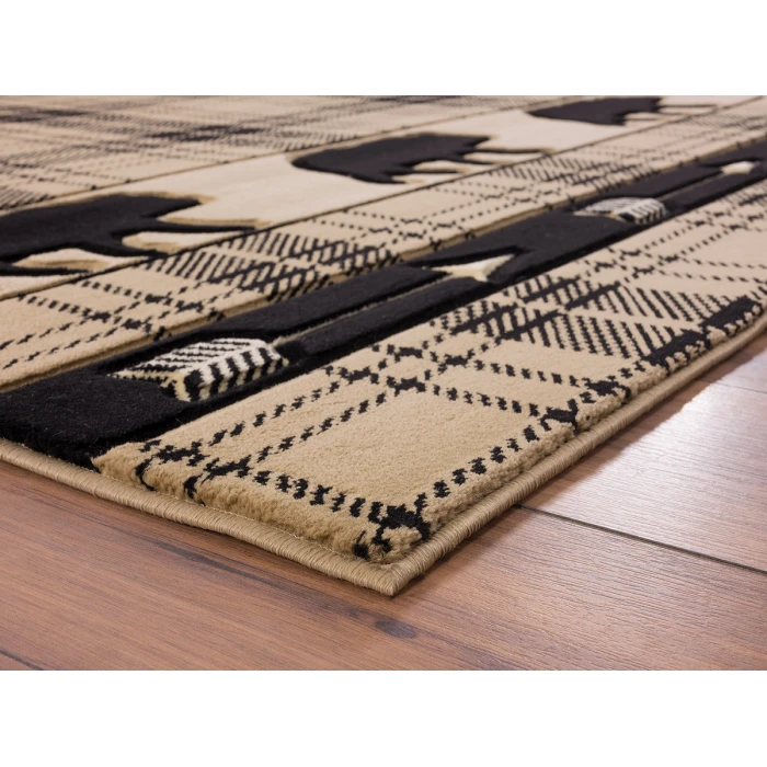 United Weavers Cottage Beige 2055-41426 7 ft. 10 in. X 10 ft. 6 in. Rectangle Rug