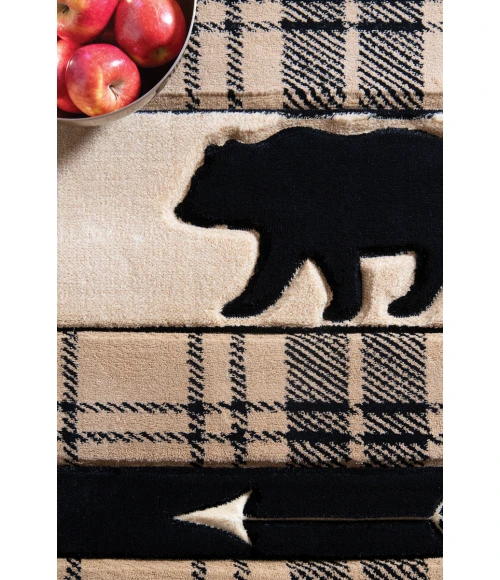 United Weavers Cottage Beige 2055-41426 2 ft. 7 in. X 7 ft. 4 in. Rectangle Rug