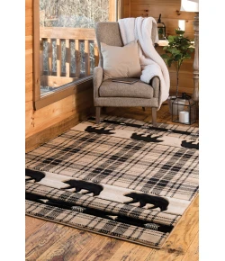 United Weavers Cottage Beige 2055-41426 1 ft. 10 in. X 2 ft. 8 in. Rectangle Rug