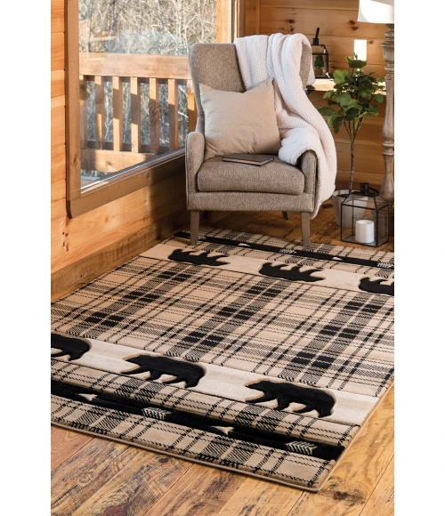 United Weavers Cottage Beige 2055-41426 2 ft. 7 in. X 7 ft. 4 in. Rectangle Rug