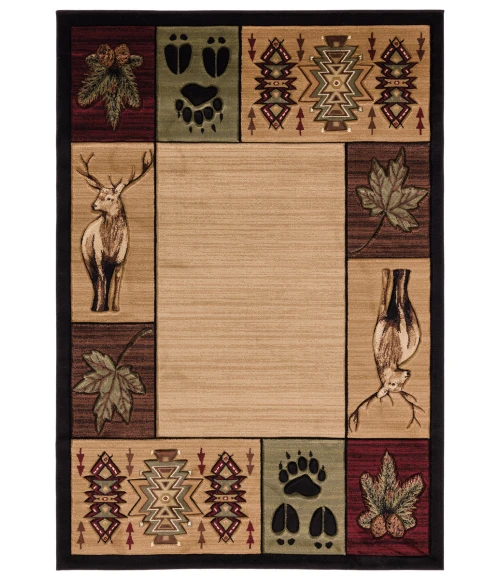 United Weavers Cottage Beige 2055-41526 1 ft. 10 in. X 2 ft. 8 in. Rectangle Rug