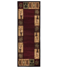 United Weavers Cottage Beige 2055-41526 2 ft. 7 in. X 7 ft. 4 in. Rectangle Rug