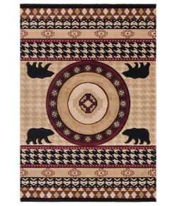 United Weavers Cottage Beige 2055-41626 1 ft. 10 in. X 2 ft. 8 in. Rectangle Rug