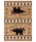 United Weavers Cottage Beige 2055-41826 5 ft. 3 in. X 7 ft. 6 in. Rectangle Rug