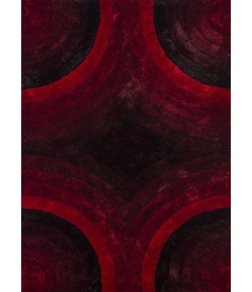 United Weavers of America FINESSE-ASTRAL-RED-58-20230 Area Rug