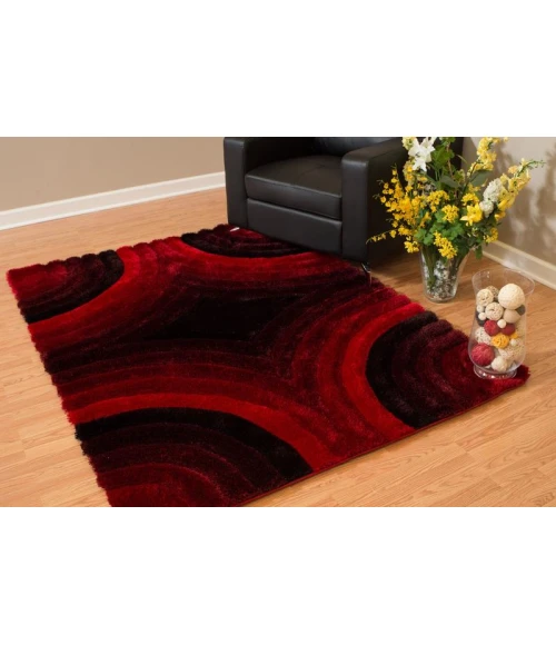 United Weavers of America FINESSE-ASTRAL-RED-58-20230 Area Rug