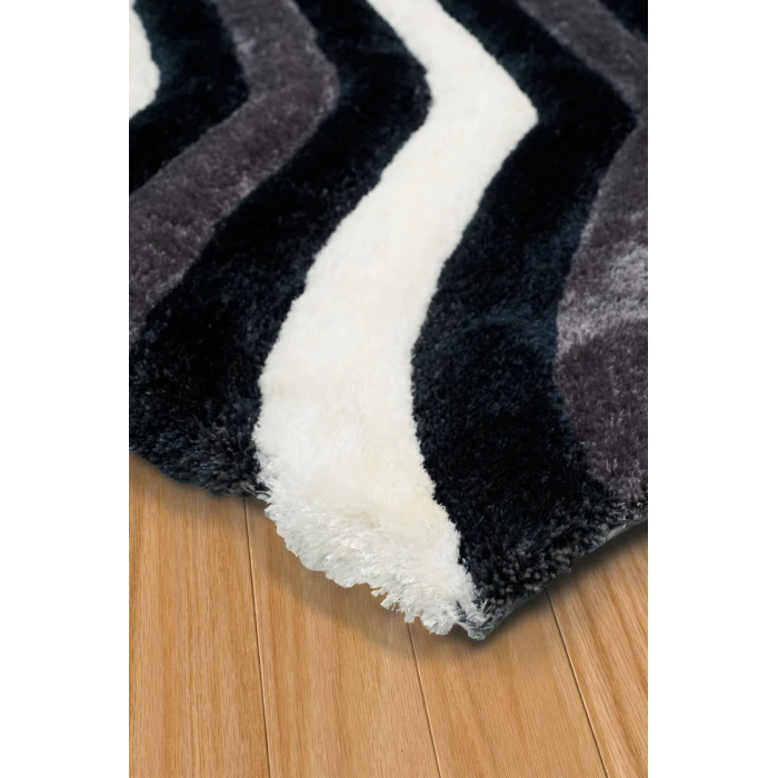 United Weavers of America FINESSE-SHOWERS-BLACK-912-20470 Area Rug