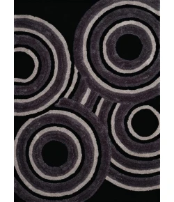 United Weavers Finesse 20570 Records Black Area Rug 1 Ft. 10 X 3 Ft. Rectangle