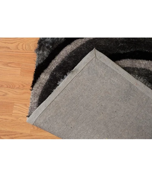 United Weavers of America FINESSE-RECORDS-BLACK-58-20570 Area Rug