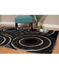 United Weavers of America FINESSE-RECORDS-BLACK-58-20570 Area Rug
