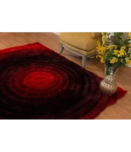 United Weavers of America FINESSE-CYCLIC-BURNT-RED-912-20838 Area Rug