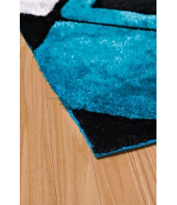 United Weavers Finesse 21063 Plush Aqua Area Rug 7 Ft. 10 X 10 Ft. 6 Rectangle