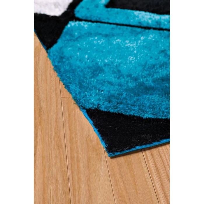United Weavers of America FINESSE-PLUSH-AQUA-912-21063 Area Rug