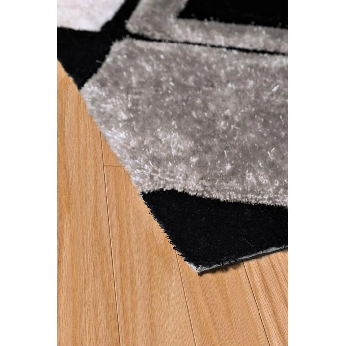 United Weavers of America FINESSE-PLUSH-BLACK-24-21070 Area Rug