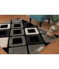 United Weavers of America FINESSE-PLUSH-BLACK-912-21070 Area Rug
