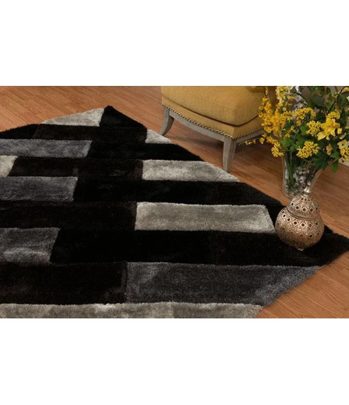 United Weavers of America FINESSE-CHICHI-BLACK-912-21170 Area Rug