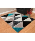 United Weavers of America FINESSE-OPULENT-AQUA-58-21363 Area Rug