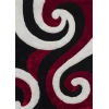 United Weavers Finesse 21430 Summit Red Area Rug 5 Ft. 3 X 7 Ft. 2 Rectangle