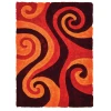 United Weavers Finesse Burnt Orange 2100-21550 5 ft. 3 in. X 7 ft. 2 in. Rectangle Rug