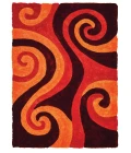 United Weavers Finesse Burnt Orange 2100-21550 5 ft. 3 in. X 7 ft. 2 in. Rectangle Rug