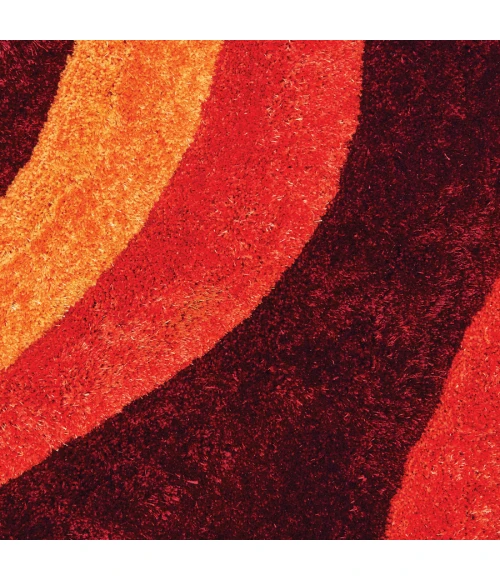 United Weavers Finesse Burnt Orange 2100-21550 5 ft. 3 in. X 7 ft. 2 in. Rectangle Rug