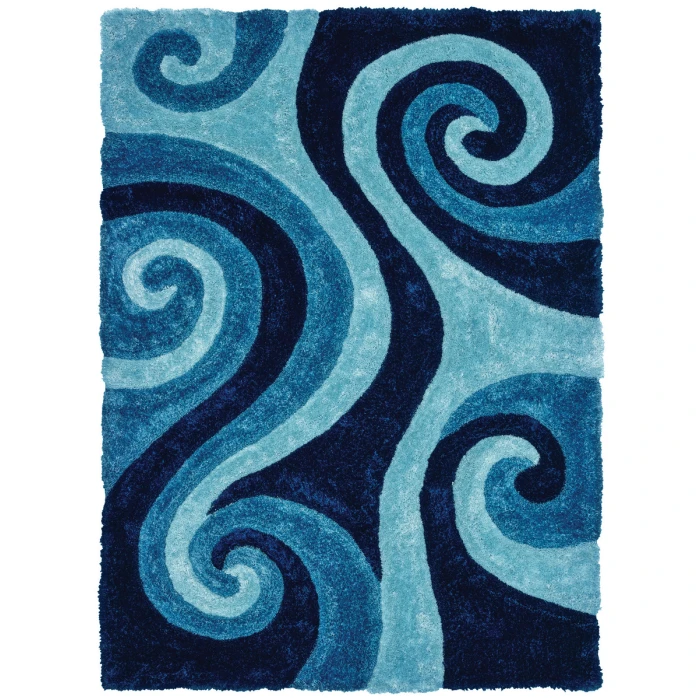 United Weavers Finesse Blue 2100-21560 1 ft. 10 in. X 3 ft. Rectangle Rug