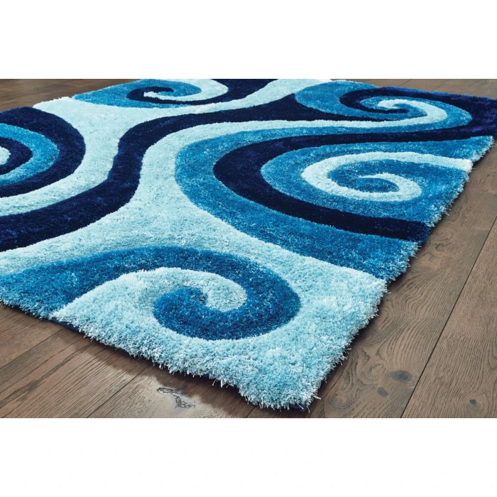 United Weavers Finesse Blue 2100-21560 1 ft. 10 in. X 3 ft. Rectangle Rug