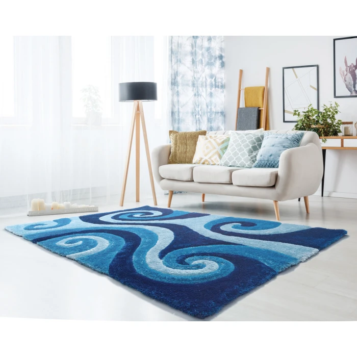 United Weavers Finesse Blue 2100-21560 1 ft. 10 in. X 3 ft. Rectangle Rug