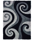 United Weavers Finesse Black 2100-21570 7 ft. 10 in. X 10 ft. 6 in. Rectangle Rug