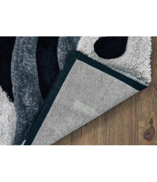 United Weavers Finesse Black 2100-21570 7 ft. 10 in. X 10 ft. 6 in. Rectangle Rug