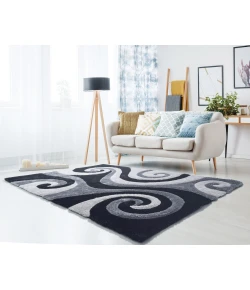 United Weavers Finesse Black 2100-21570 7 ft. 10 in. X 10 ft. 6 in. Rectangle Rug