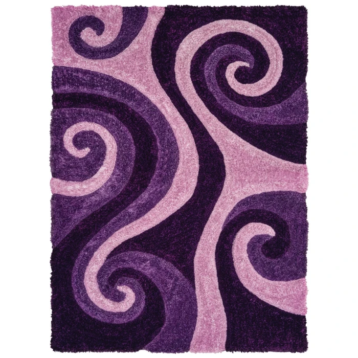 United Weavers Finesse Violet 2100-21583 5 ft. 3 in. X 7 ft. 2 in. Rectangle Rug