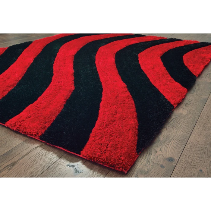 United Weavers Finesse Red 2100-21630 7 ft. 10 in. X 10 ft. 6 in. Rectangle Rug