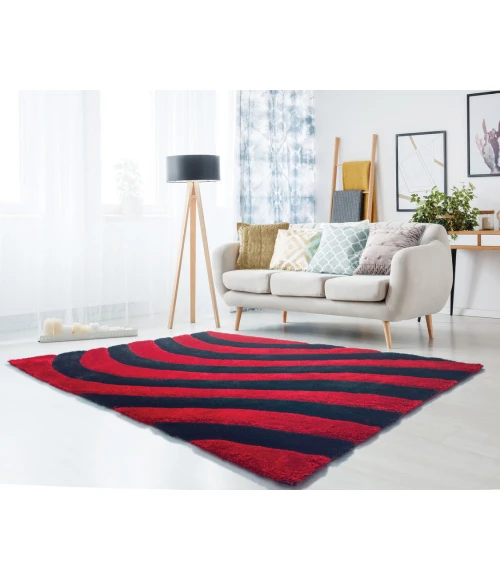 United Weavers Finesse Red 2100-21630 1 ft. 10 in. X 3 ft. Rectangle Rug
