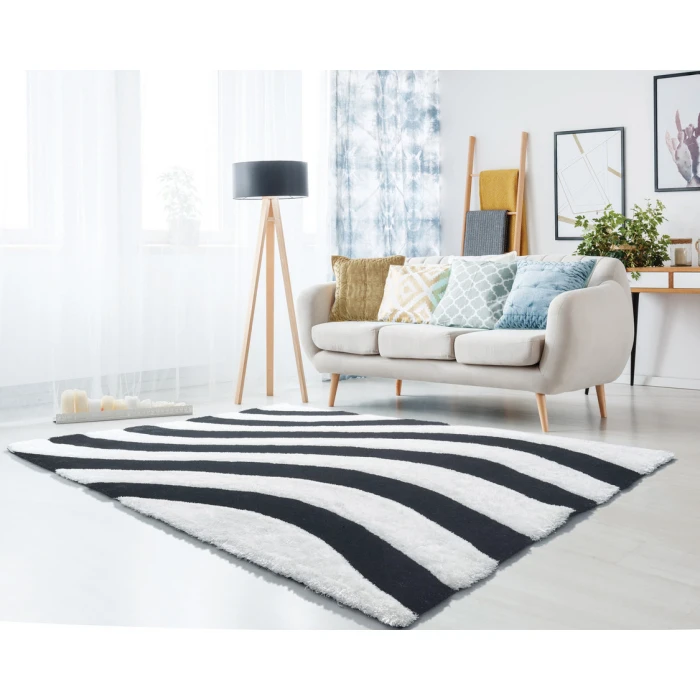 United Weavers Finesse Black 2100-21670 7 ft. 10 in. X 10 ft. 6 in. Rectangle Rug