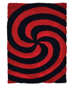 United Weavers Finesse Red 2100-21730 7 ft. 10 in. X 10 ft. 6 in. Rectangle Rug