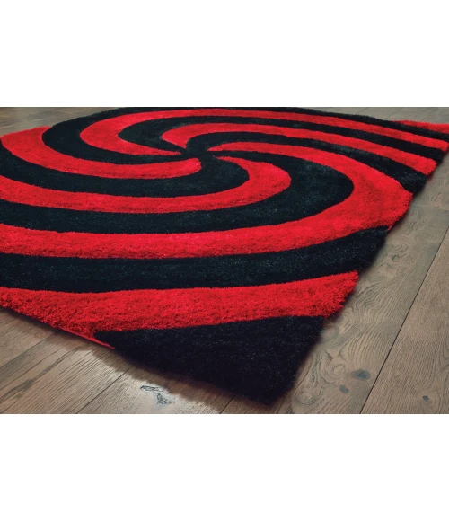 United Weavers Finesse Red 2100-21730 7 ft. 10 in. X 10 ft. 6 in. Rectangle Rug