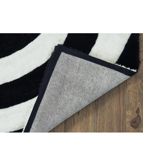 United Weavers Finesse Black 2100-21770 7 ft. 10 in. X 10 ft. 6 in. Rectangle Rug