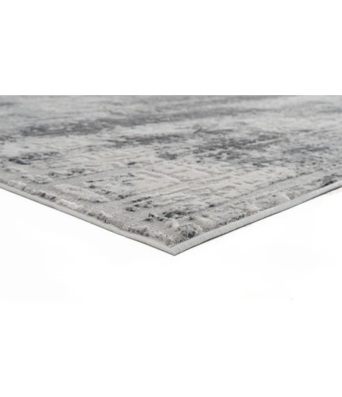 United Weavers Cascades Grey 2601-10172 5 ft. 3 in. X 7 ft. 2 in. Rectangle Rug