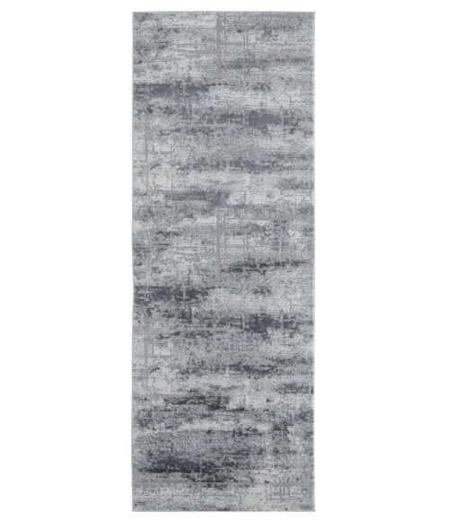 United Weavers Cascades Grey 2601-10172 2 ft. 7 in. X 7 ft. 2 in. Rectangle Rug