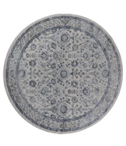 United Weavers Cascades Blue 2601-10260 7 ft. 10 in. RD Round Rug