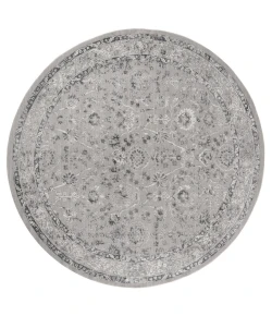 United Weavers Cascades Grey 2601-10272 7 ft. 10 in. RD Round Rug