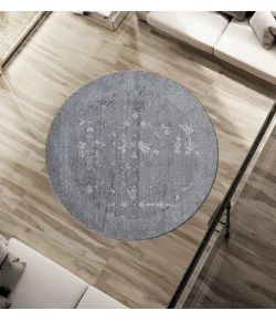 United Weavers Cascades Plum 2601-10382 7 ft. 10 in. RD Round Rug