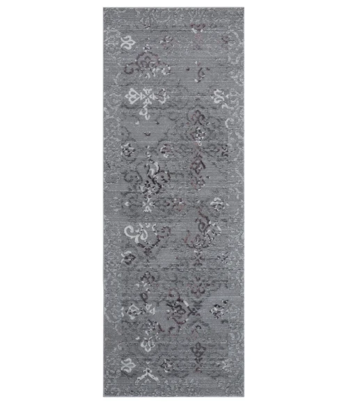 United Weavers Cascades Plum 2601-10382 2 ft. 7 in. X 7 ft. 2 in. Rectangle Rug